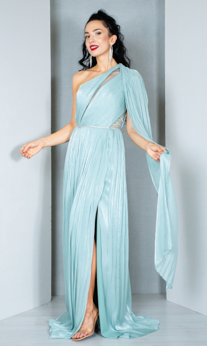 Rochie Carina lunga menta [3]