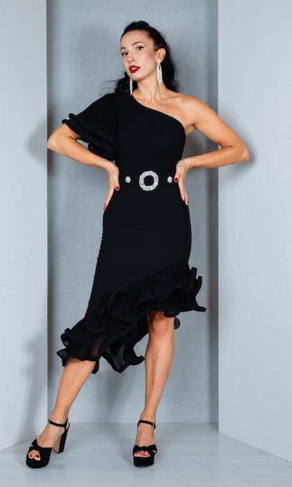 Rochie Cara midi neagra [2]