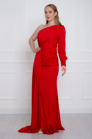 Rochie lunga rosie [2]