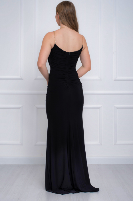 Rochie lunga neagra [4]