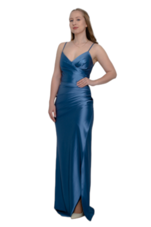 Rochie lunga albastra [4]