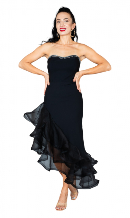 Rochie Cienna midi neagra [5]