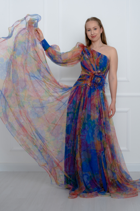 Rochie lunga orange [2]