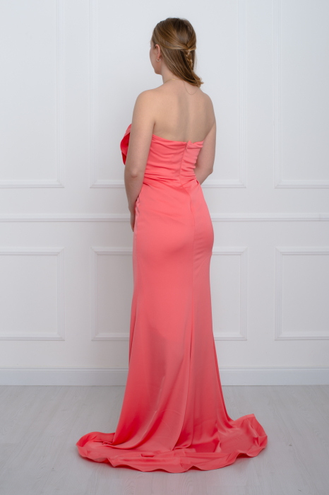 Rochie lunga somon [3]