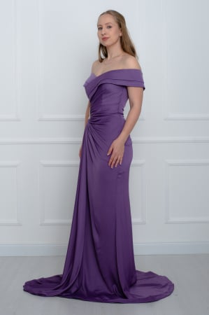 Rochie lunga lila [2]