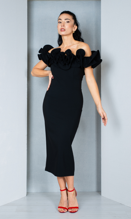 Rochie Daleyza midi neagra [2]