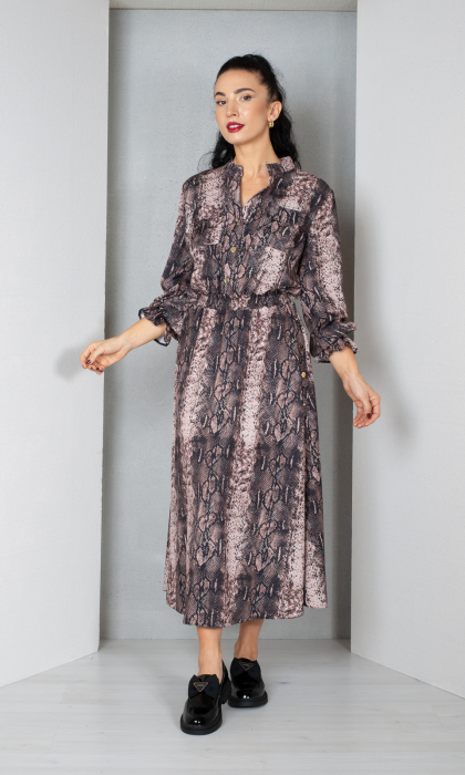Rochie Dara midi animal-print [2]