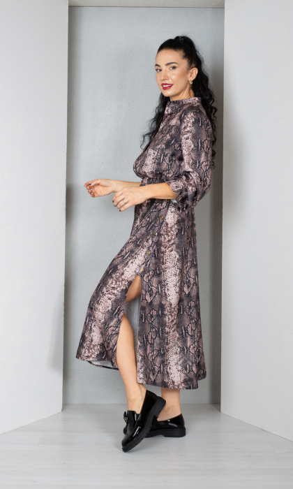 Rochie Dara midi animal-print [3]