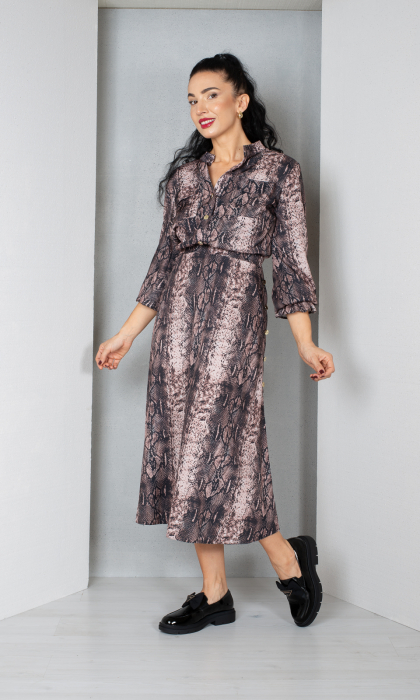Rochie Dara midi animal-print [4]