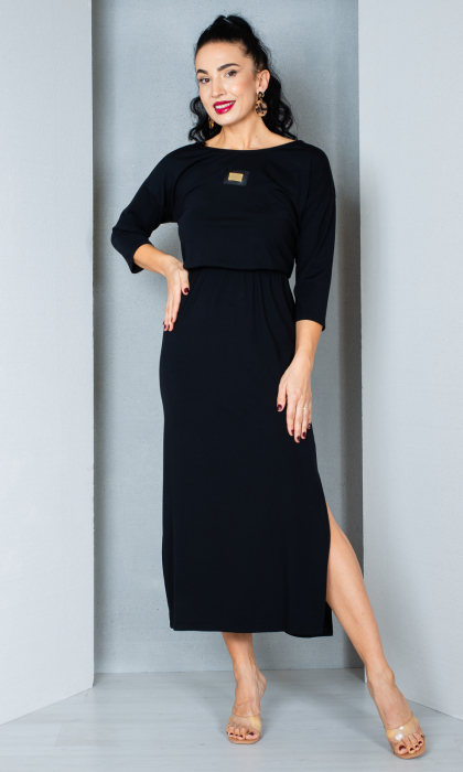 Rochie Delylah midi neagra [2]