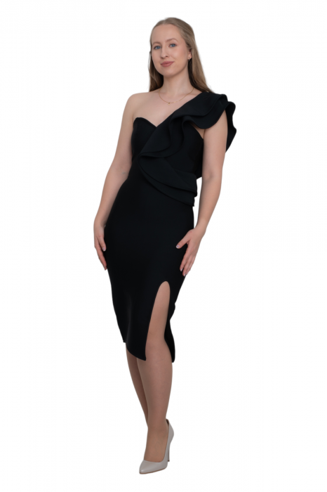 Rochie midi neagra [5]