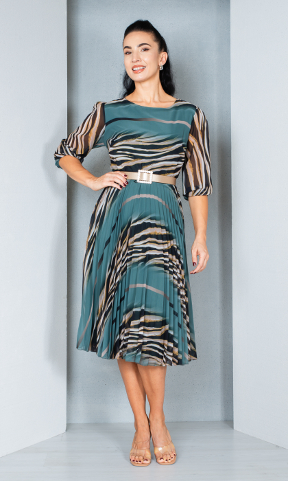 Rochie Emberlynn midi vernil [4]