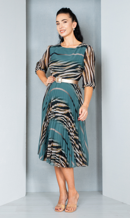 Rochie Emberlynn midi vernil [5]