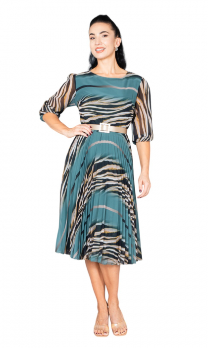 Rochie Emberlynn midi vernil [7]