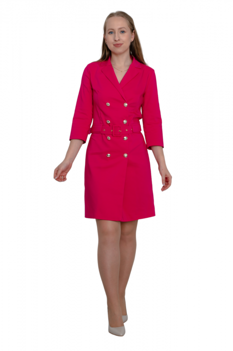 Rochie midi rosie [5]