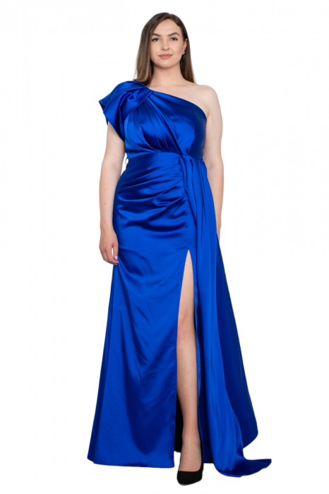 Rochie lunga albastra [4]