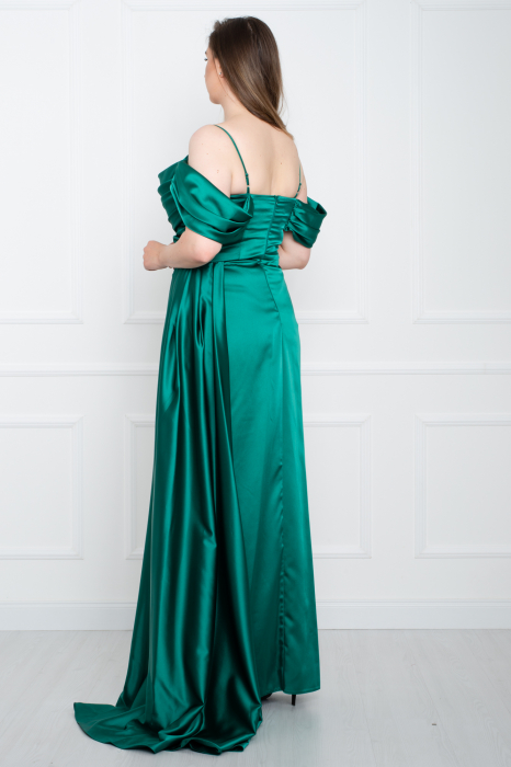 Rochie lunga verde [3]