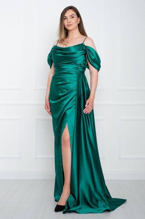 Rochie lunga verde [2]