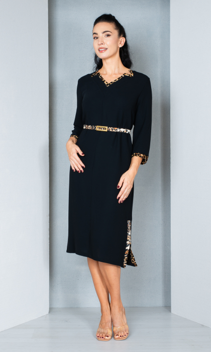 Rochie Ehlani midi neagra [4]