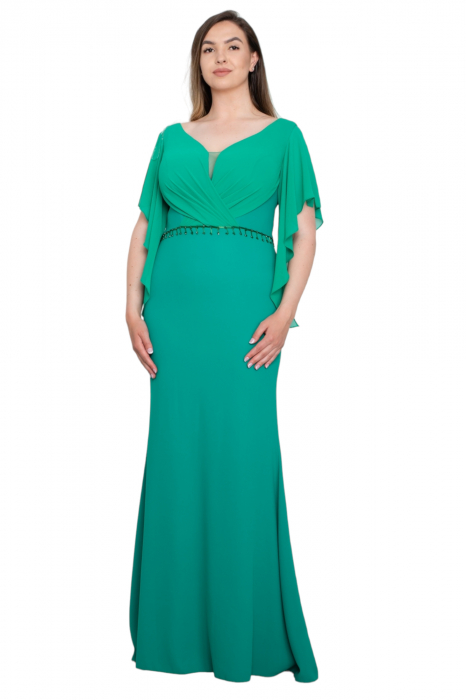 Rochie lunga verde [4]