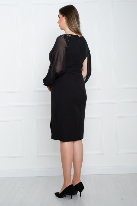 Rochie midi neagra [4]