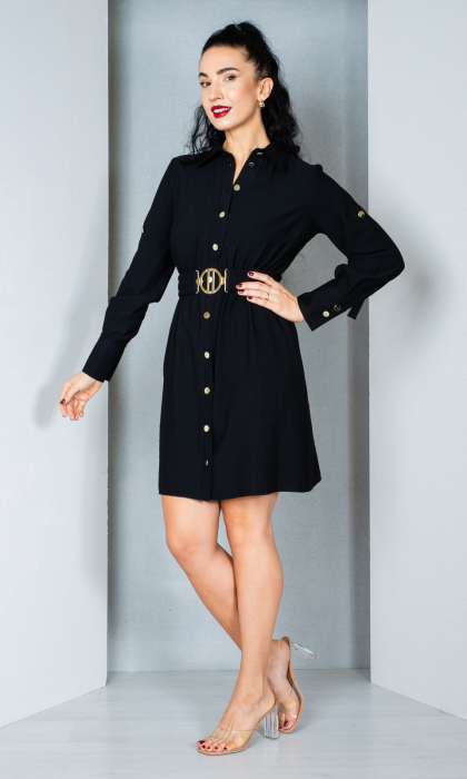 Rochie Everlee scurta neagra [3]