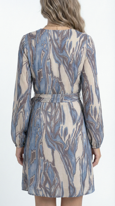 Rochie Fatou scurta albastra [6]