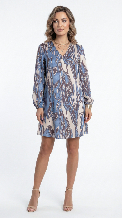 Rochie Fatou scurta albastra [3]