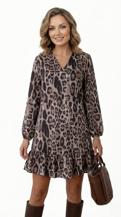 Rochie Favor scurta animal-print [2]