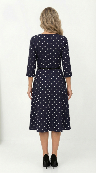 Rochie Fia midi bleumarin [4]