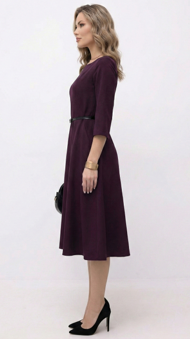 Rochie Fia midi bordo [4]
