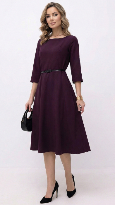 Rochie Fia midi bordo [2]