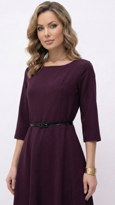 Rochie Fia midi bordo [3]