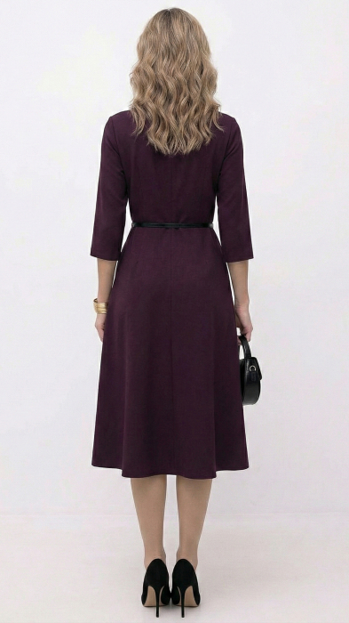 Rochie Fraidy bordo [5]