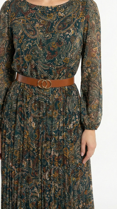 Rochie Fraidy midi verde [4]