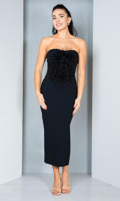 Rochie Finley midi neagra [3]