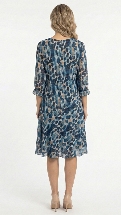 Rochie Frimet bleumarin [7]