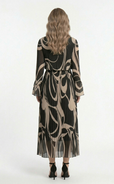 Rochie Gala midi neagra [4]
