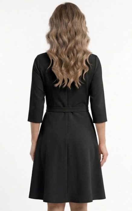Rochie Galaxy scurta neagra [7]