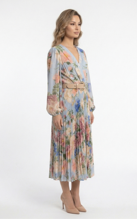 Rochie Galilee midi bleu [2]