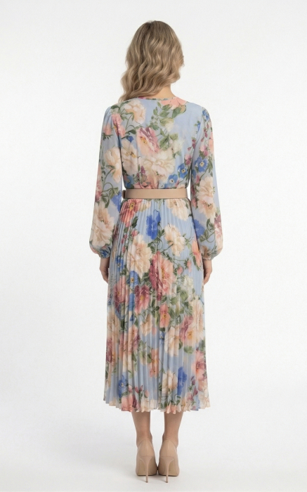 Rochie Galilee midi bleu [3]
