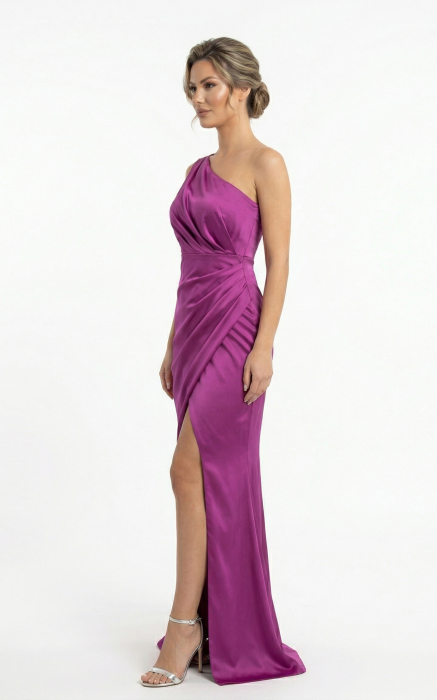 Rochie Gemma lunga fucsia2 [3]