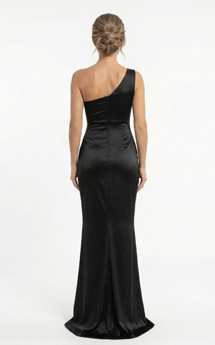 Rochie Gemma lunga neagra [4]