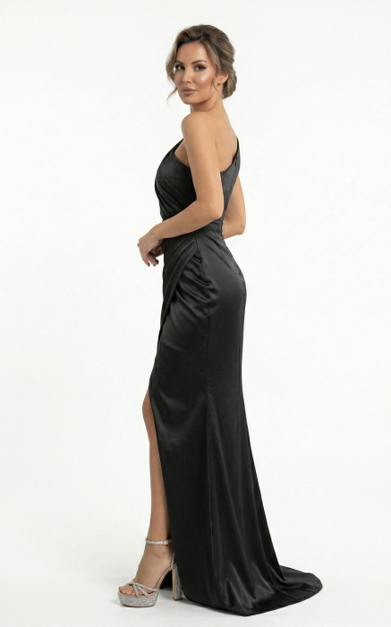 Rochie Gemma lunga neagra [3]