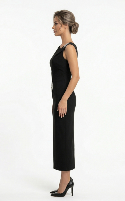Rochie Genesis midi neagra [3]
