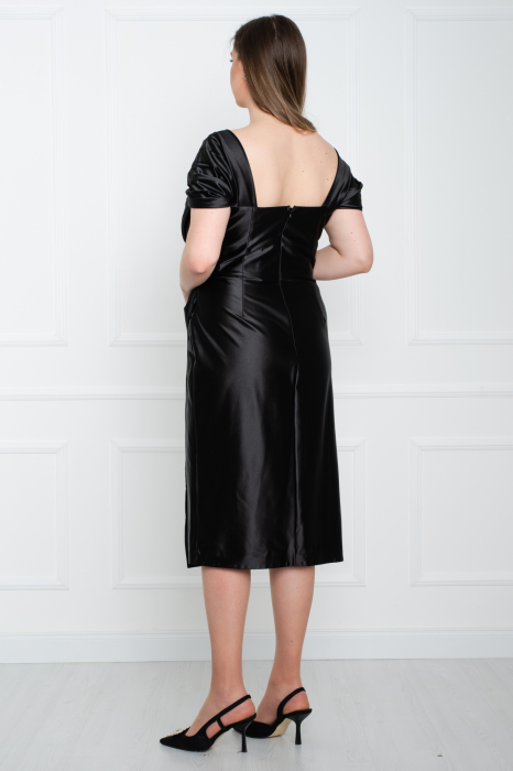Rochie midi neagra [4]