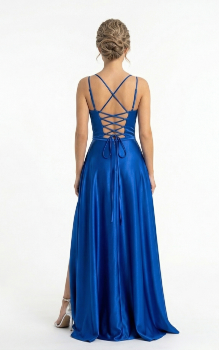 Rochie Gia lunga bleumarin [3]