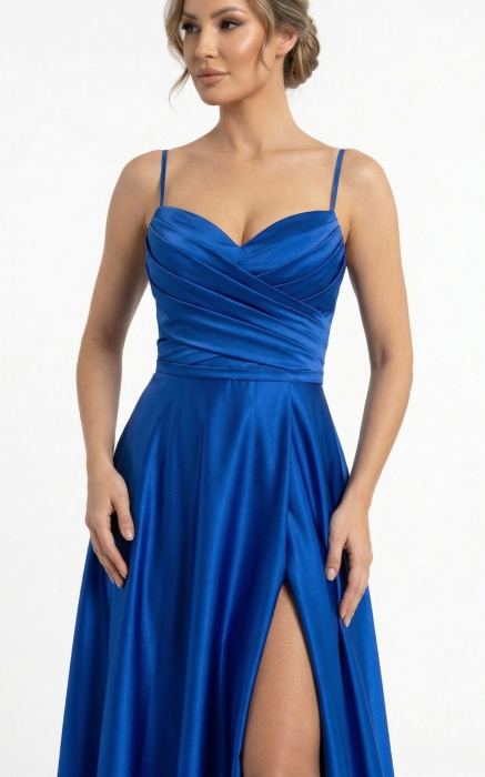 Rochie Gia lunga bleumarin [4]