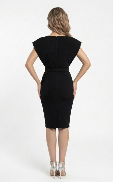Rochie Giada midi neagra [3]