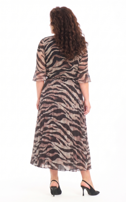 Rochie Ginny midi animal-print [3]